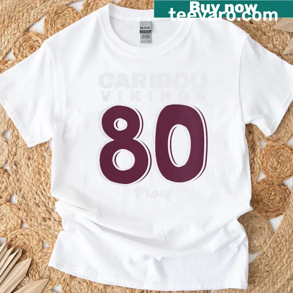 Class of 1980 T-shirt celebrating 45 years with bold typography