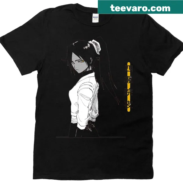 Anime-inspired Yoruichi Sc T-shirt featuring a dynamic graphic