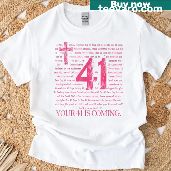 Inspirational Christian T-shirt with faith message