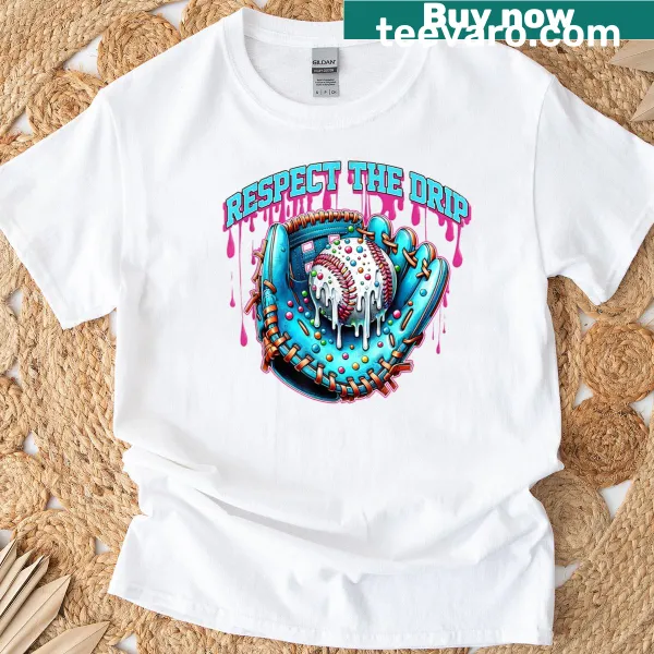 Youth baseball t-shirt with home plate and ice cream graphic