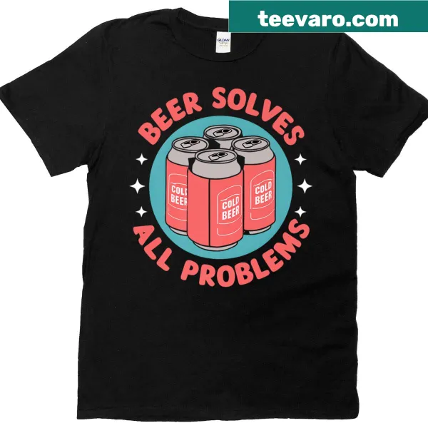 Funny t-shirt for beer drinkers with humorous text