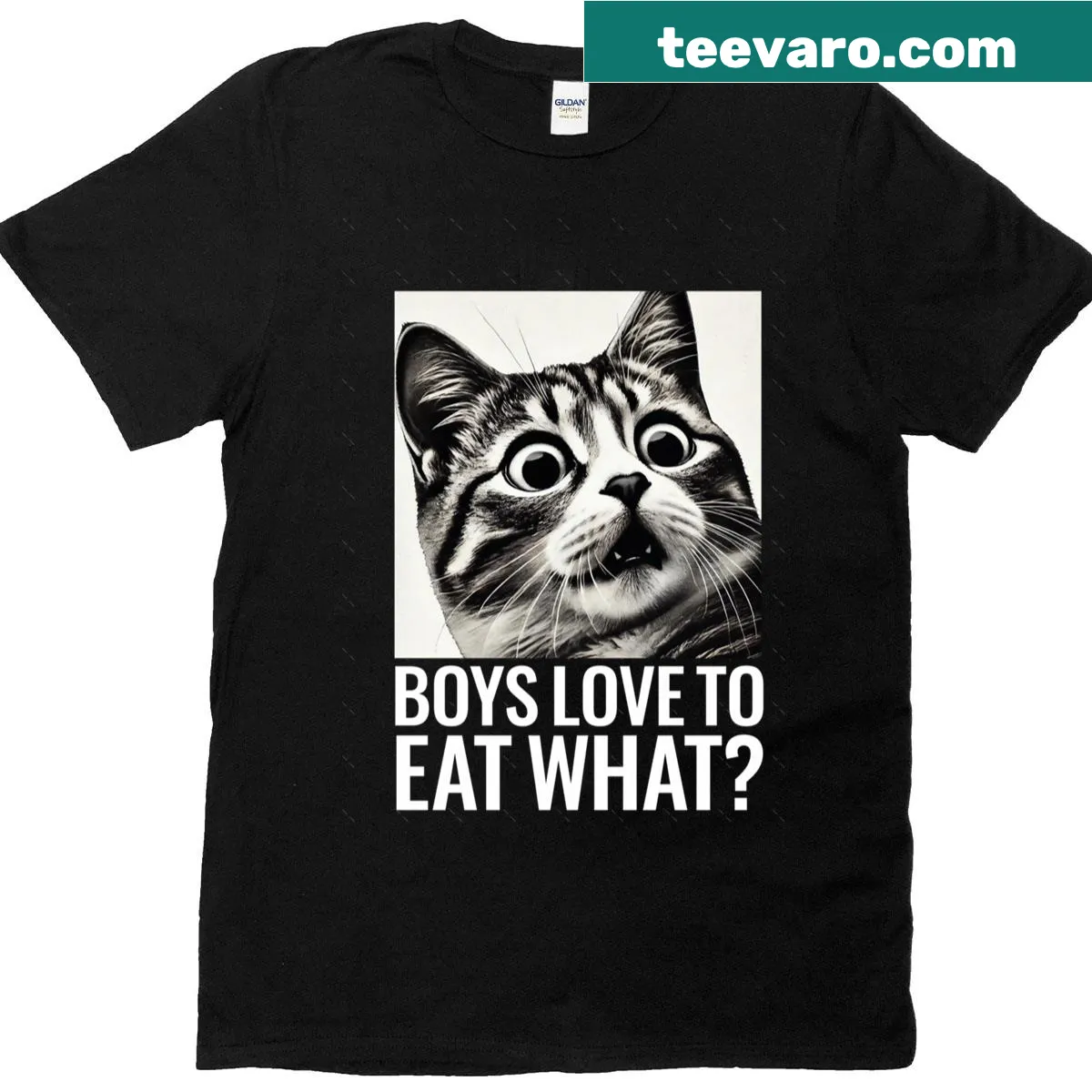 Bold LGBTQ pride expression shirt with playful slogan — on a men's t-shirt