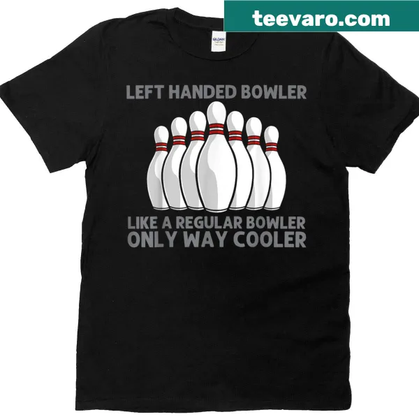 Cool bowling graphic t-shirt for league and casual wear