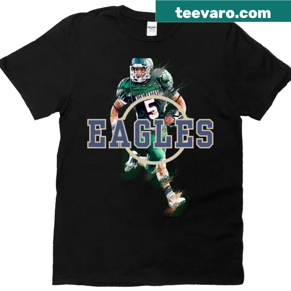 Philadelphia Eagles themed t-shirt with repeated graphic