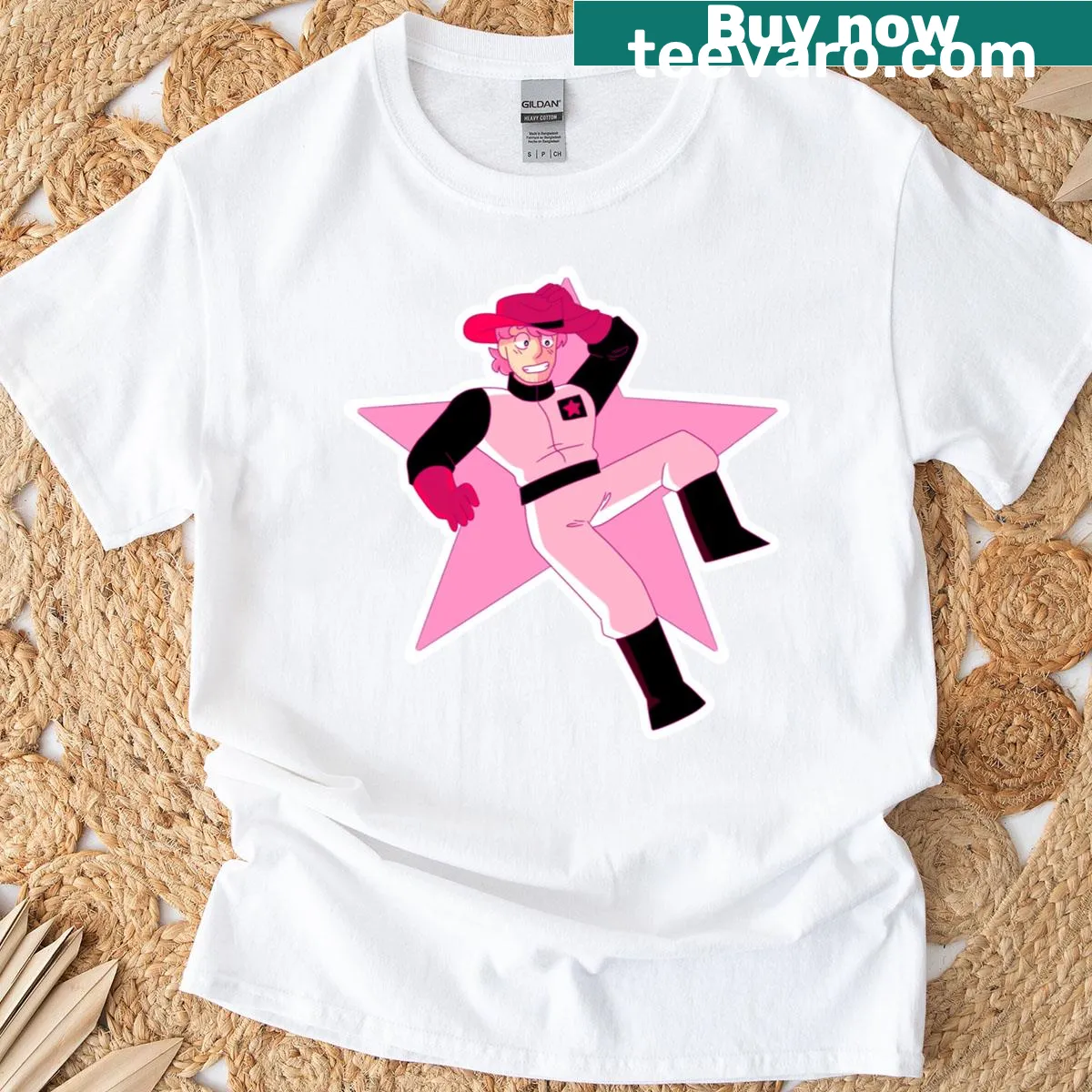 Cowboy themed T-shirt celebrating rural life — on a men's t-shirt