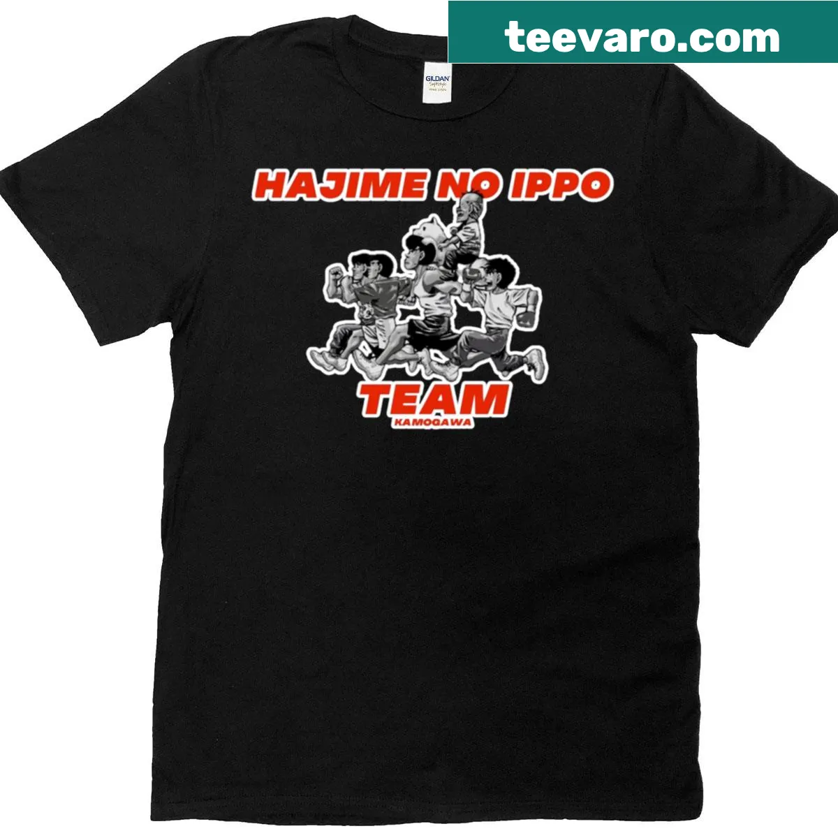 Inspirational T-shirt featuring the words Determination, Strength, and Camaraderie — on a men's t-shirt