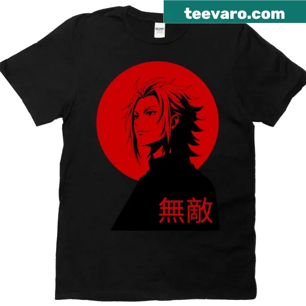 Anime-themed T-shirt celebrating grandmaster characters