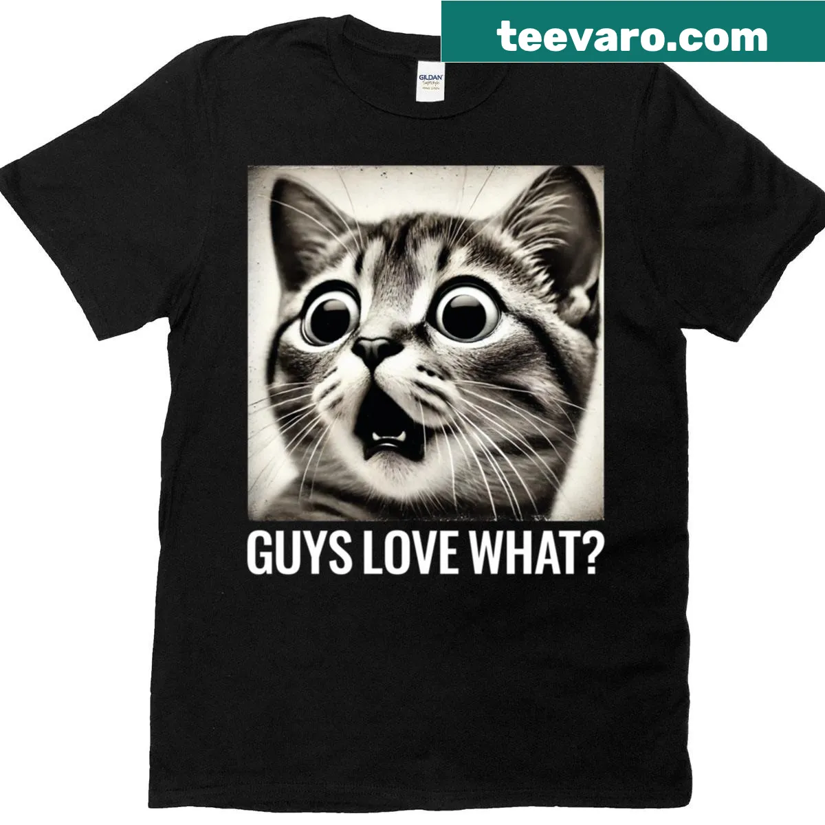 T-shirt with a humorous LGBTQ pride phrase celebrating love and identity — on a men's t-shirt