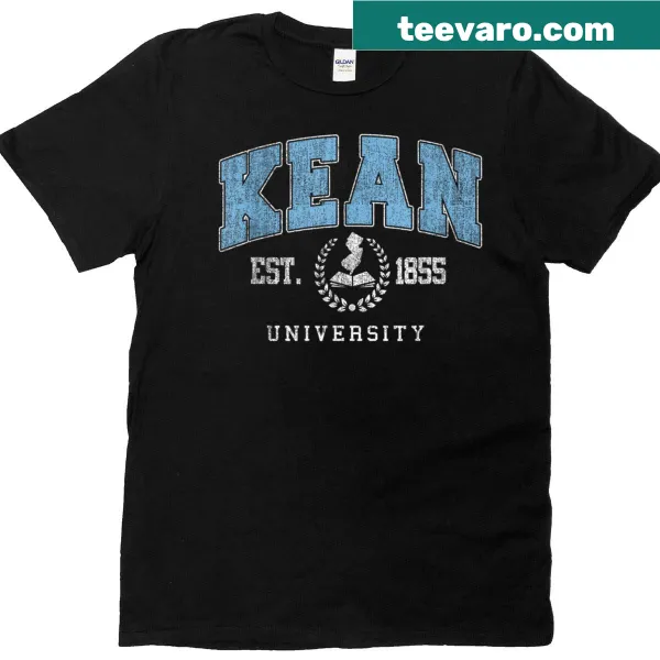 Vintage Kean Arch Athletic T-shirt with bold graphic