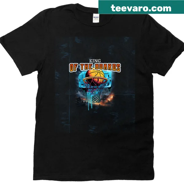 King Of The Boards T-shirt with bold typography design.