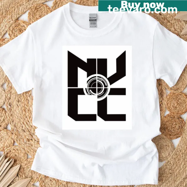 New Vision Comics Collective logo T-shirt, bold typography design