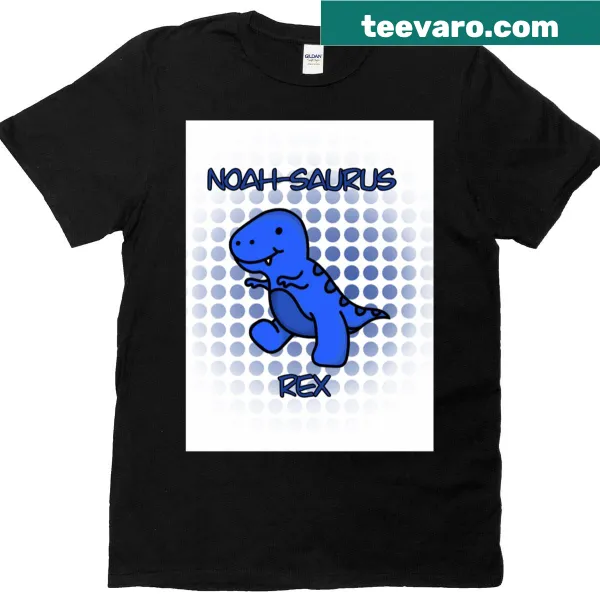 Oversized T-shirt featuring Noah-saurus Rex cartoon