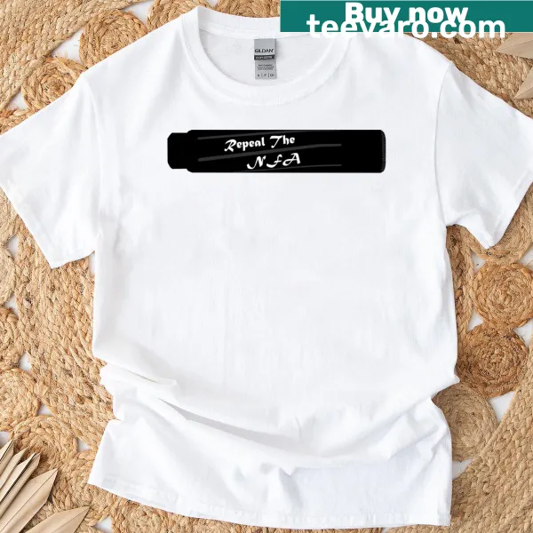 Gun rights statement typography t-shirt