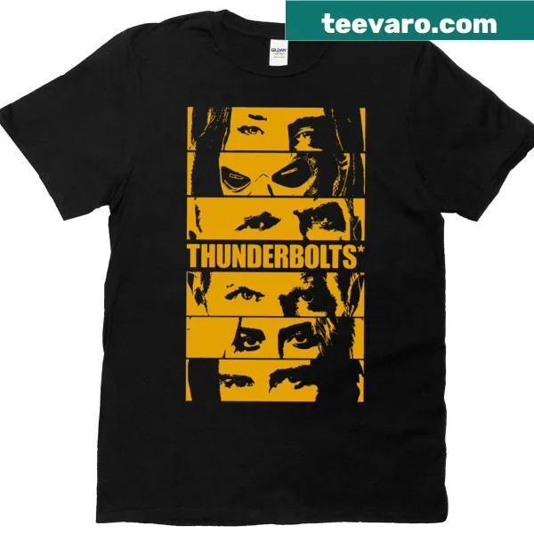 Thunderbolt TV Show graphic on T-shirt