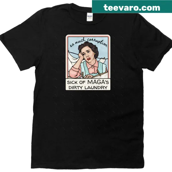Oversized t-shirt with a sarcastic political saying