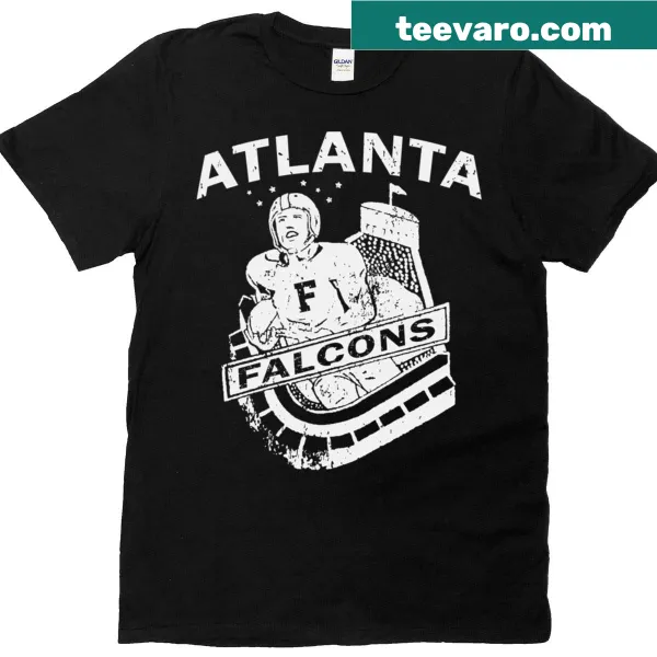 Vintage distressed Atlanta Falcons T-shirt with classic emblem