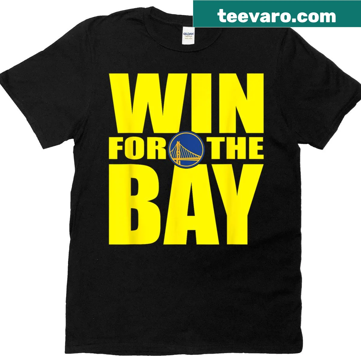 Win For The Bay 2025 motivational T-shirt — on a men's t-shirt