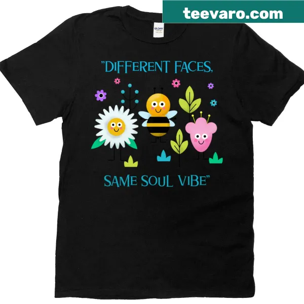 T-shirt with uplifting message about love and connection