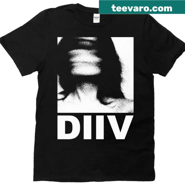Fan art T-shirt celebrating the band Diiv