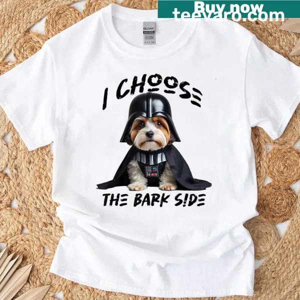 Cute dog-themed T-shirt with a playful quote about Cavachons