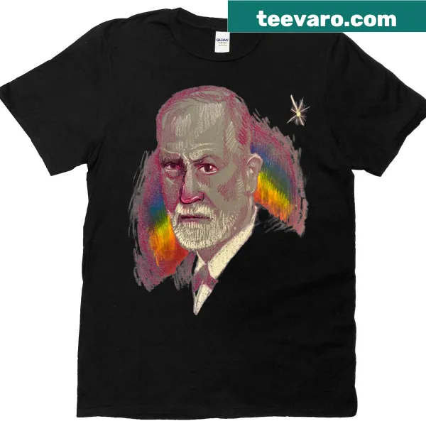 Oversized t-shirt with the humorous Pink Freud design