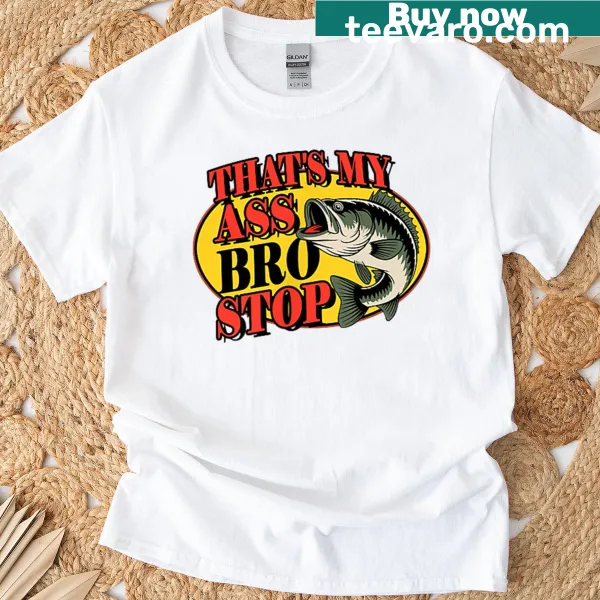 Two-sided t-shirt with humorous phrase about the backside