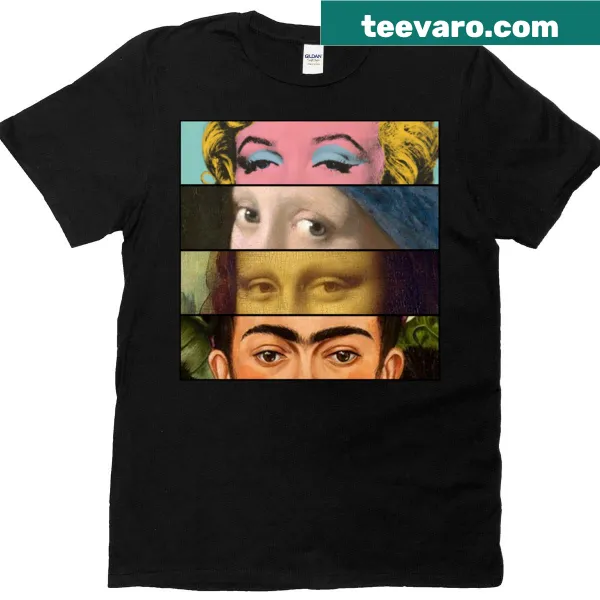 Oversized T-shirt with text 'The Female Gaze' in bold typography