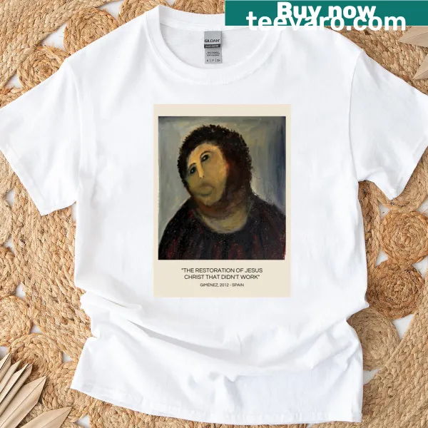 Inspirational t-shirt featuring the message of Jesus' restoration