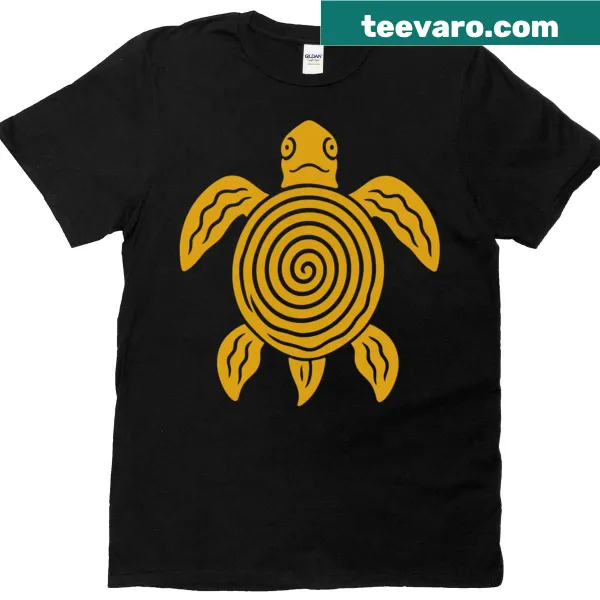 Cute cartoon turtle design on a children’s t-shirt