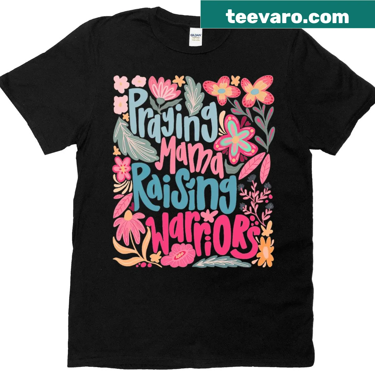 Inspirational Mother's Day t-shirt with Christian theme and motherly love — on a men's t-shirt