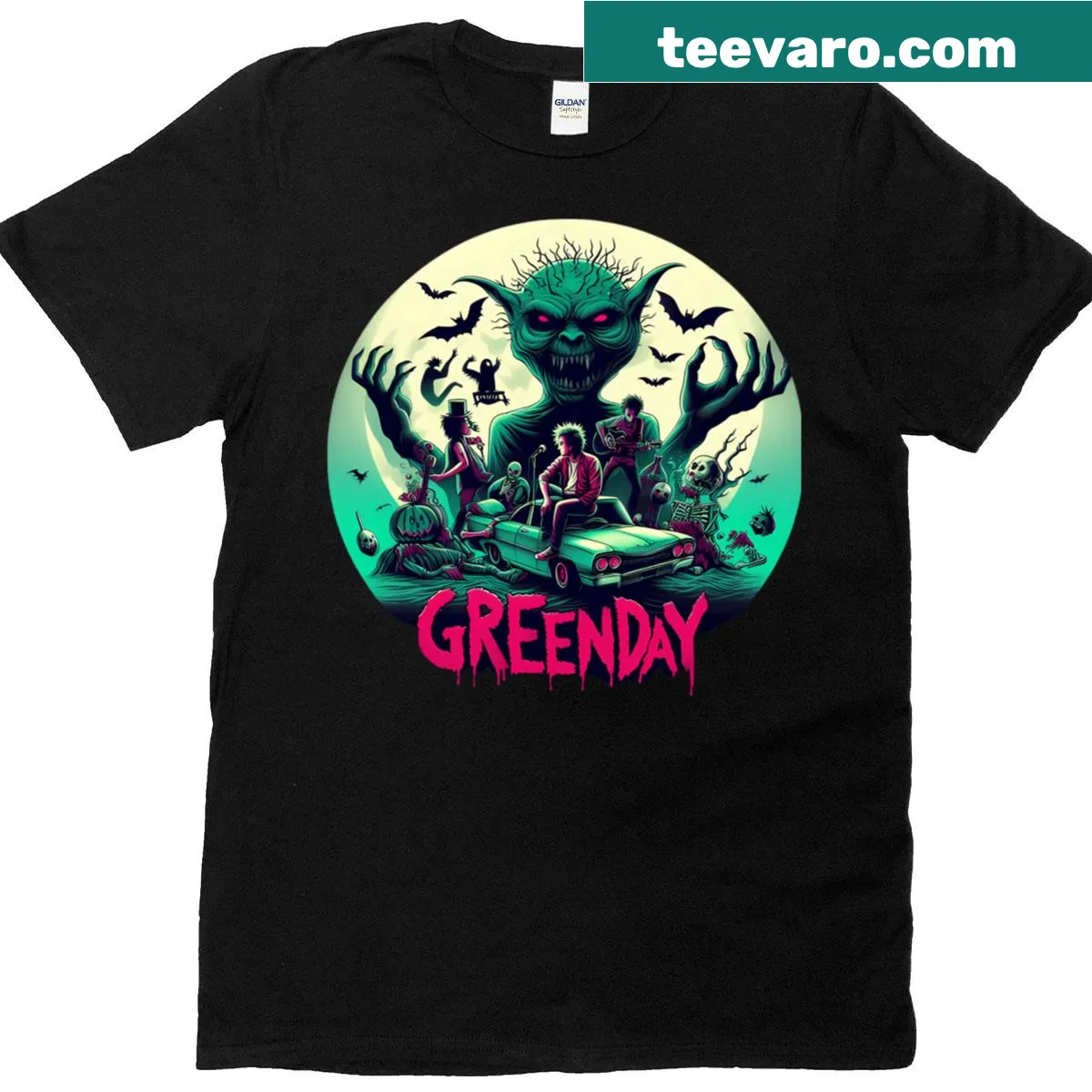 Silhouette graphic T-shirt featuring a basketball hoop and ball — on a men's t-shirt