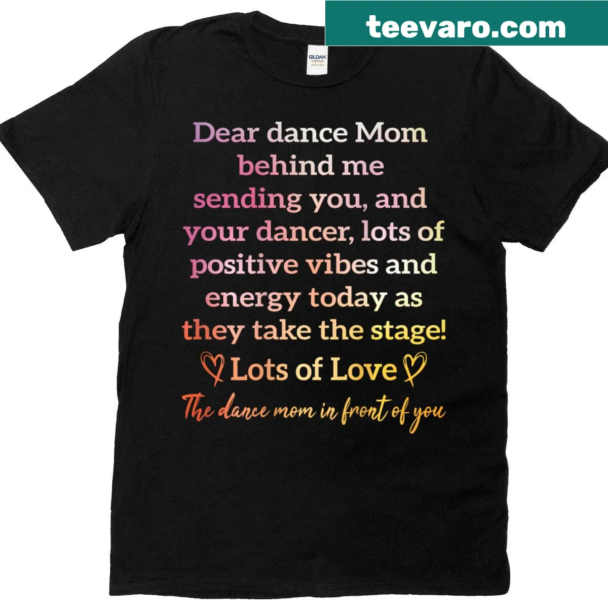 Retro T-shirt with humorous text celebrating dance moms. — on a men's t-shirt
