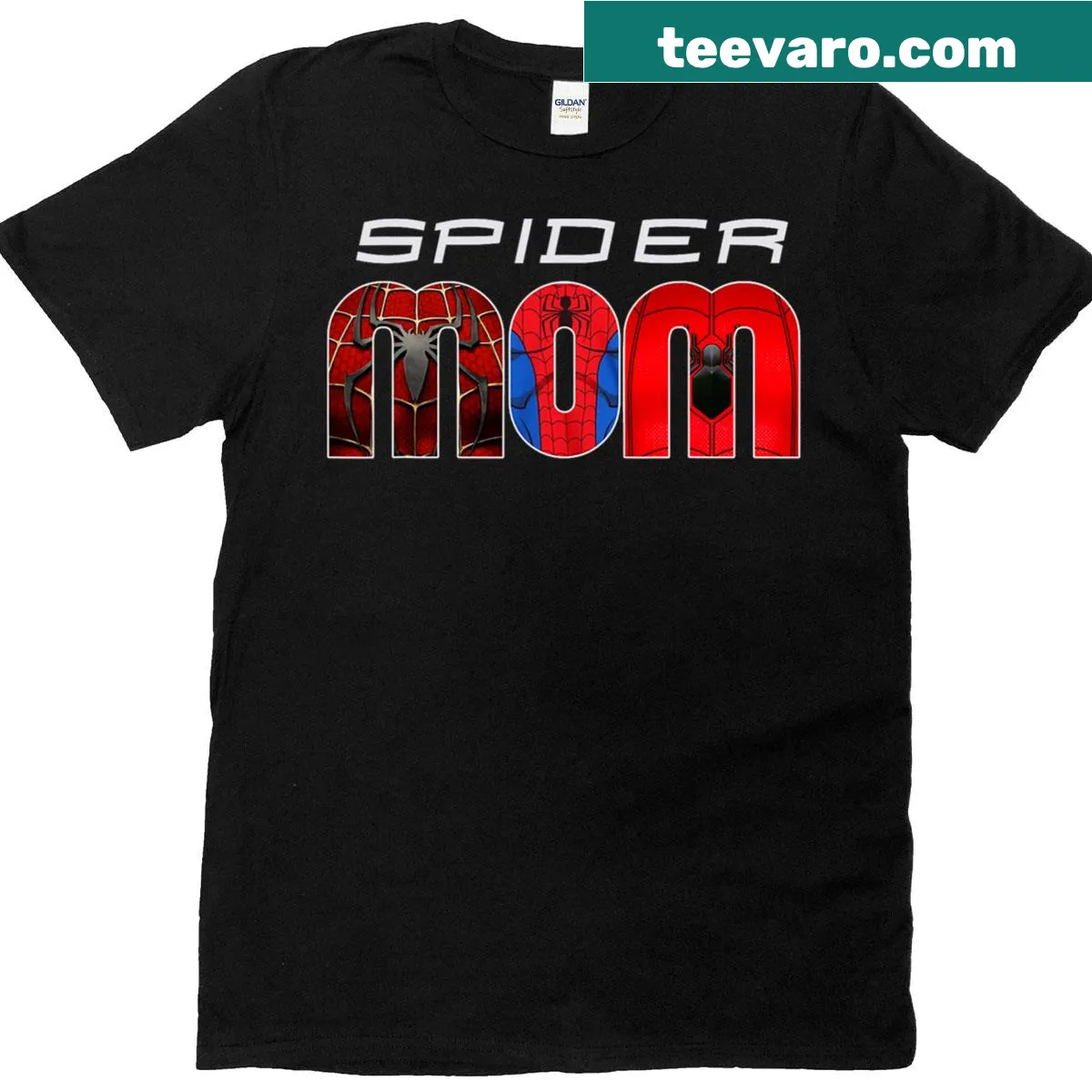 Playful spider design on Mother's Day t-shirt for moms — on a men's t-shirt