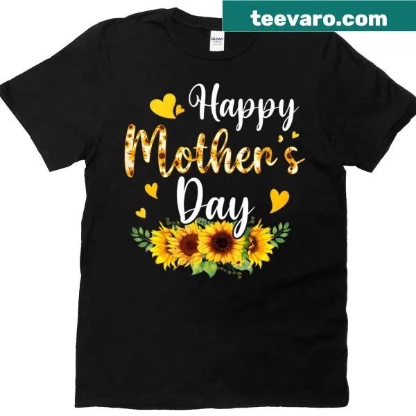 Cute floral Mother's Day t-shirt with humorous text for grandmas