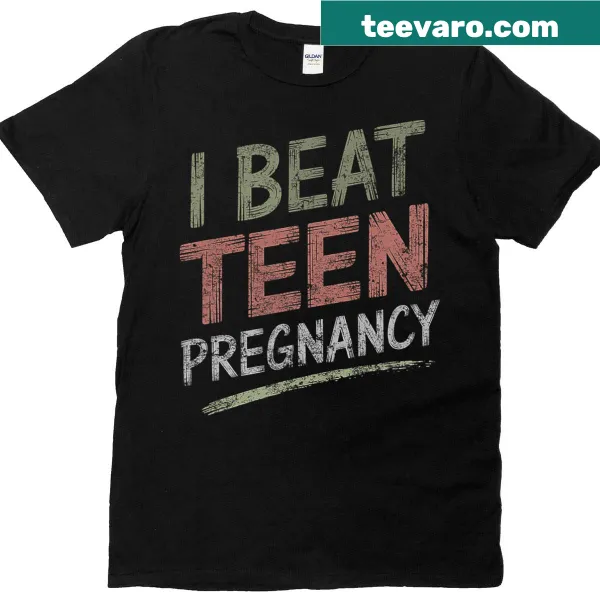 Sentimental t-shirt with 'Pregnant Teen Student Mother Woman' message