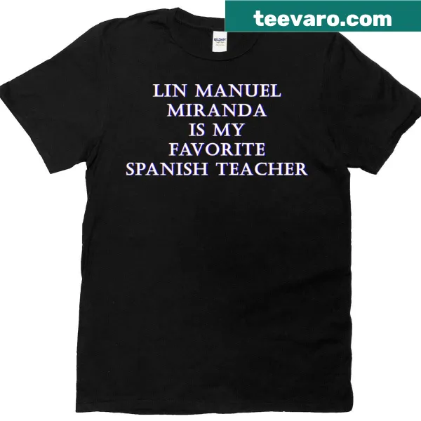 Classic t-shirt with teacher text design for Miranda