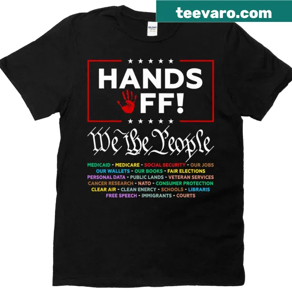 Bold We The People protest graphic t-shirt
