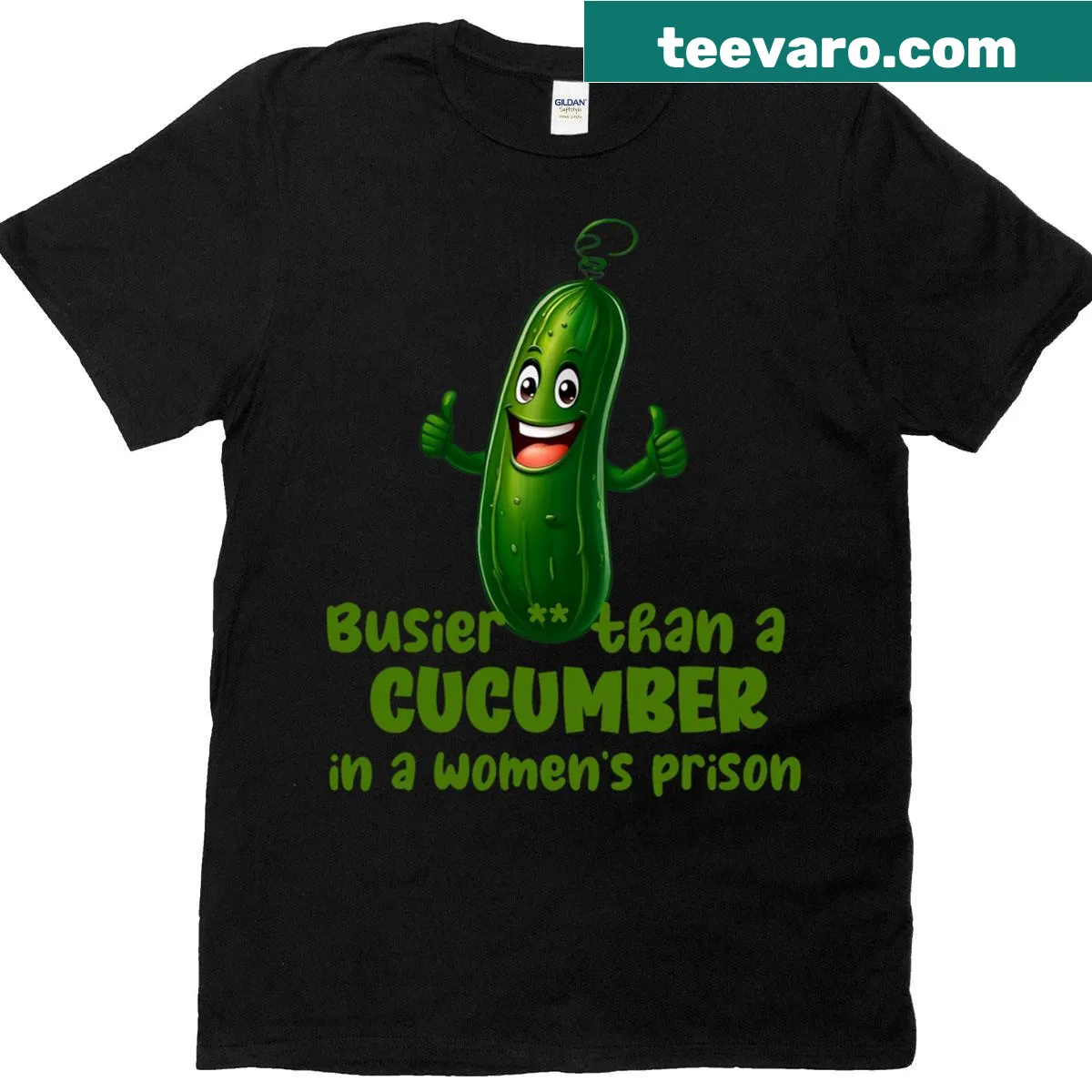 Funny T-shirt with humorous phrase — on a men's t-shirt