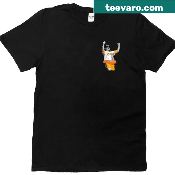 Baltimore Orioles t-shirt with Mr Splash graphic