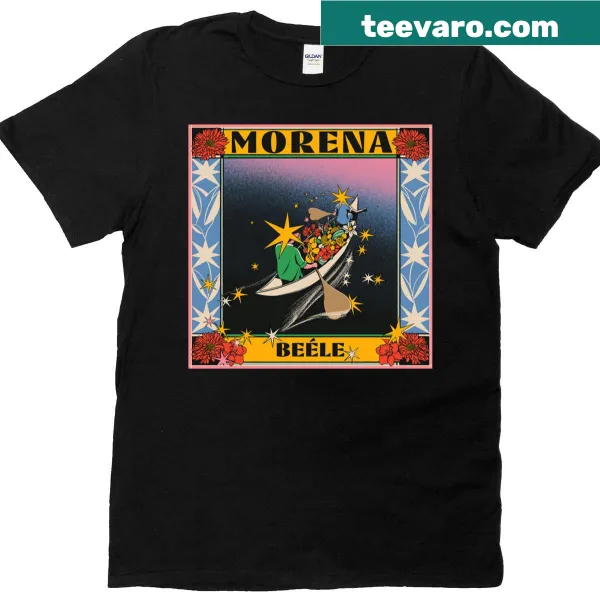 T-shirt featuring artwork from Bele's Morena Bundle album for 2024.