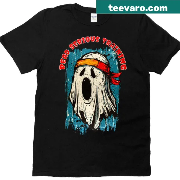 Oversized t-shirt with ghost graphic and 'Workout Mode' text
