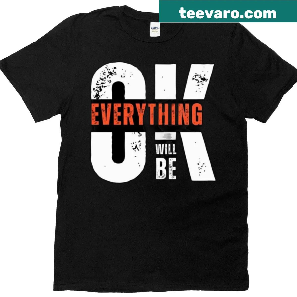 Motivational T-shirt featuring a simple quote about minimalism. — on a men's t-shirt