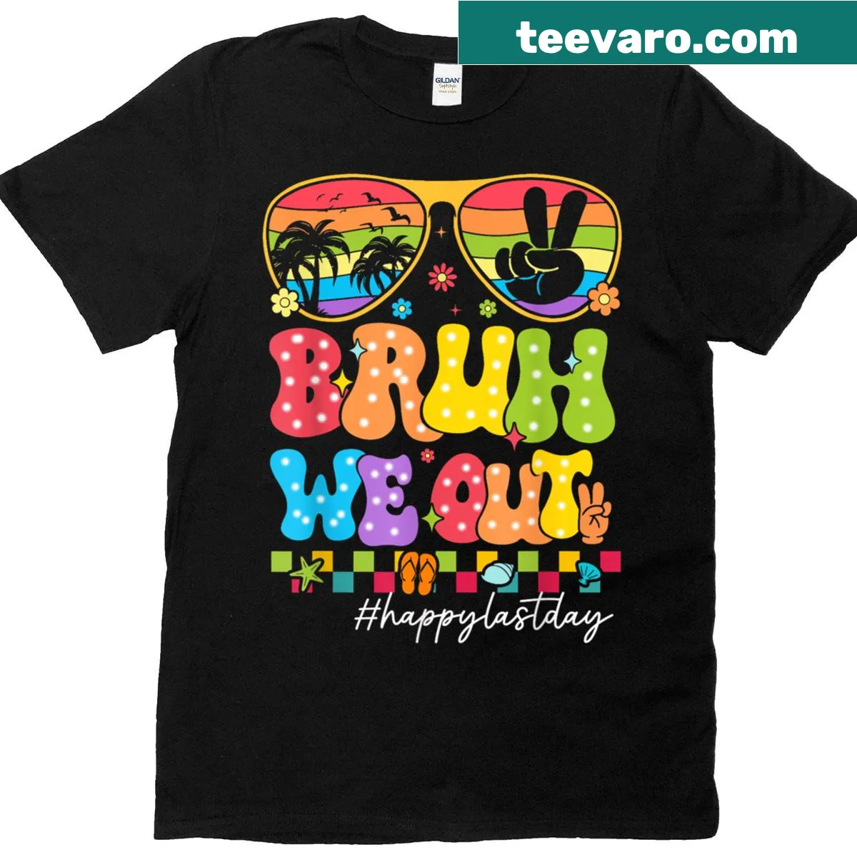 Funny last day of school T-shirt for students — on a men's t-shirt