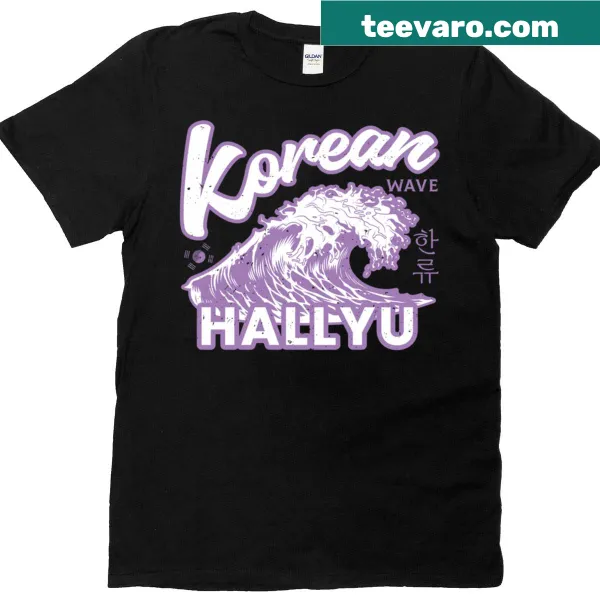 Retro K-pop and K-drama art shirt
