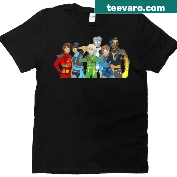 Ninjago-gang themed t-shirt with playful text