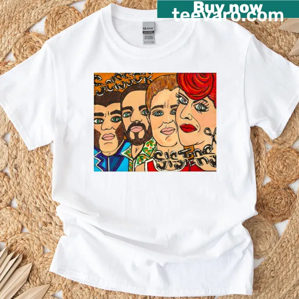 Graphic tee celebrating the Scissor Sisters band