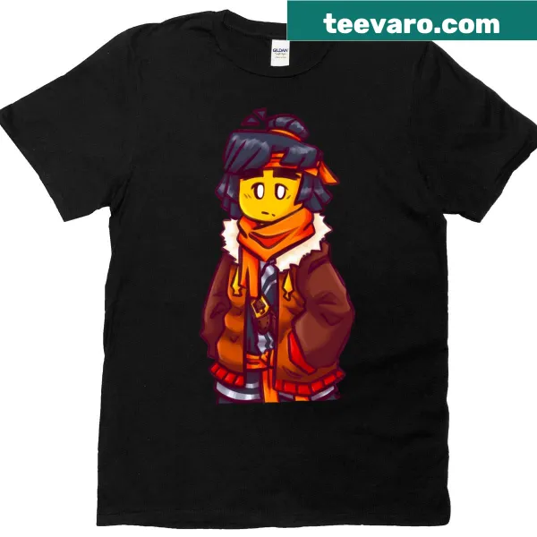 T-shirt with a nostalgic winter-themed graphic