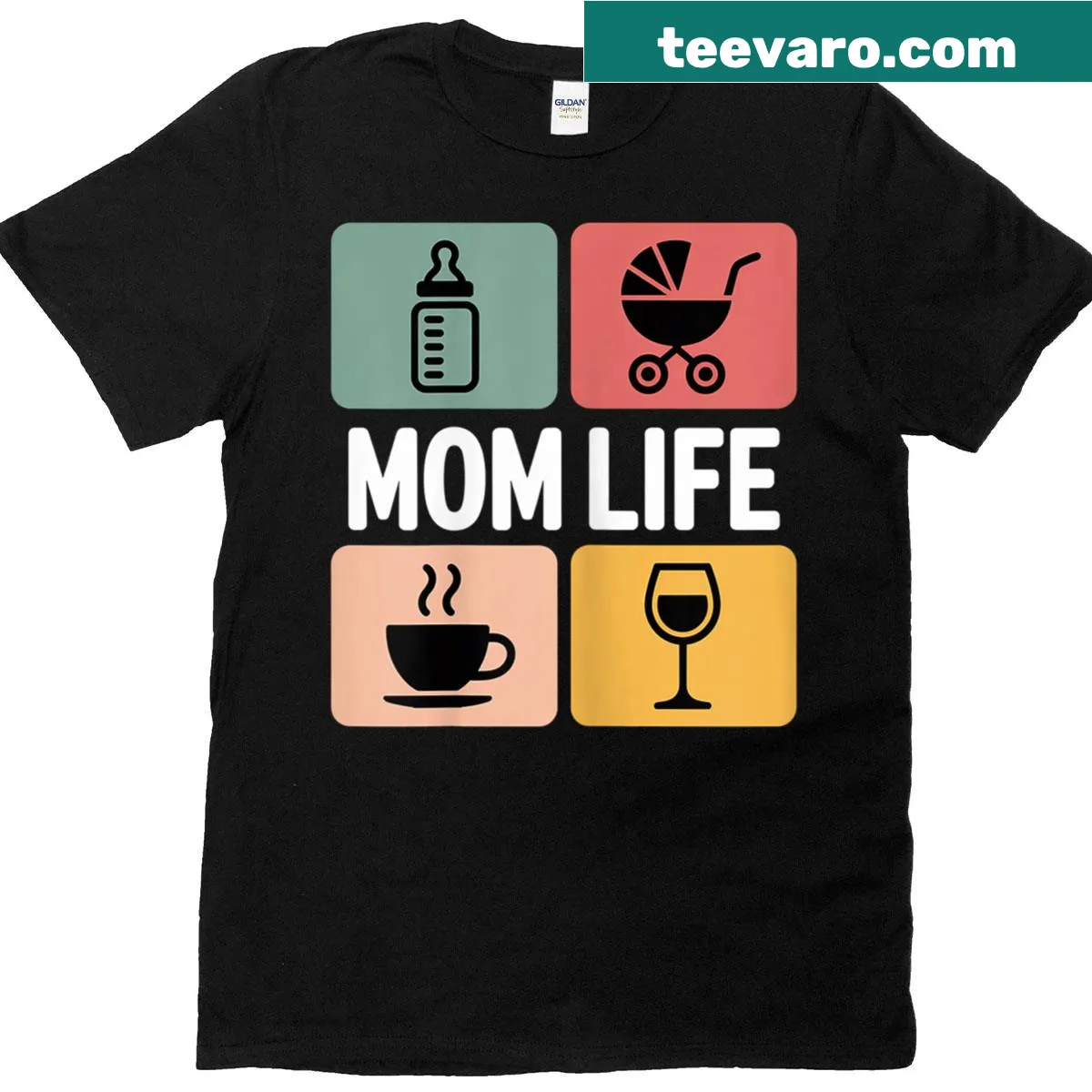 Sentimental Mother's Day tee for new moms and grandmas — on a men's t-shirt