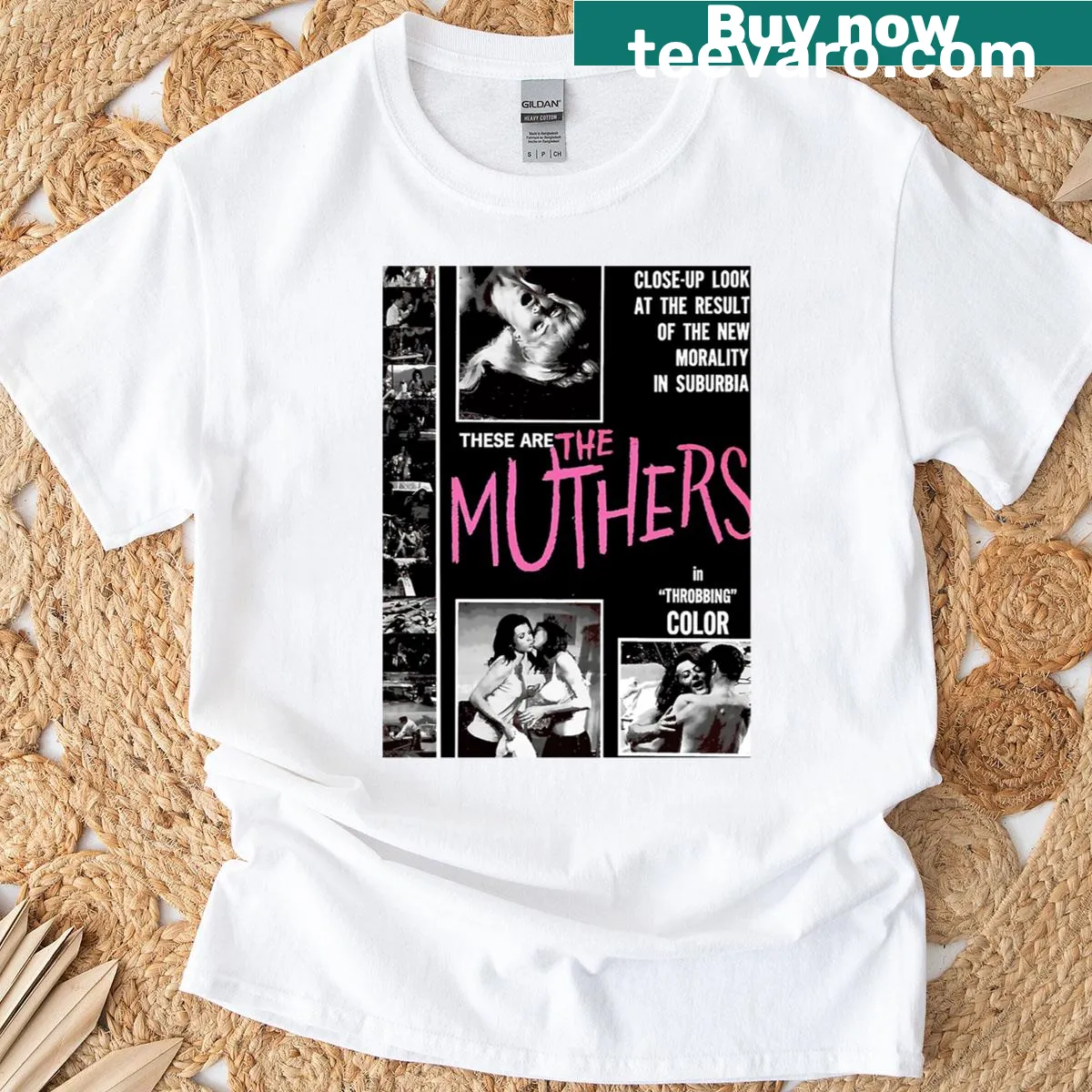 Nostalgic T-shirt celebrating the best of movies with bold typography — on a men's t-shirt