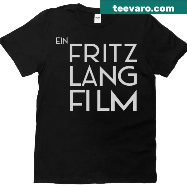 Classic T-shirt featuring the phrase 'Directed By Fritz Lang'.